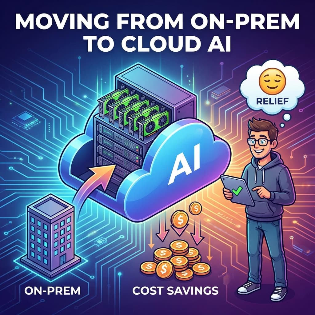 Why We Moved Our AI Models Back to the Cloud. The 'On-Prem AI' Fantasy That Cost Us $200k.