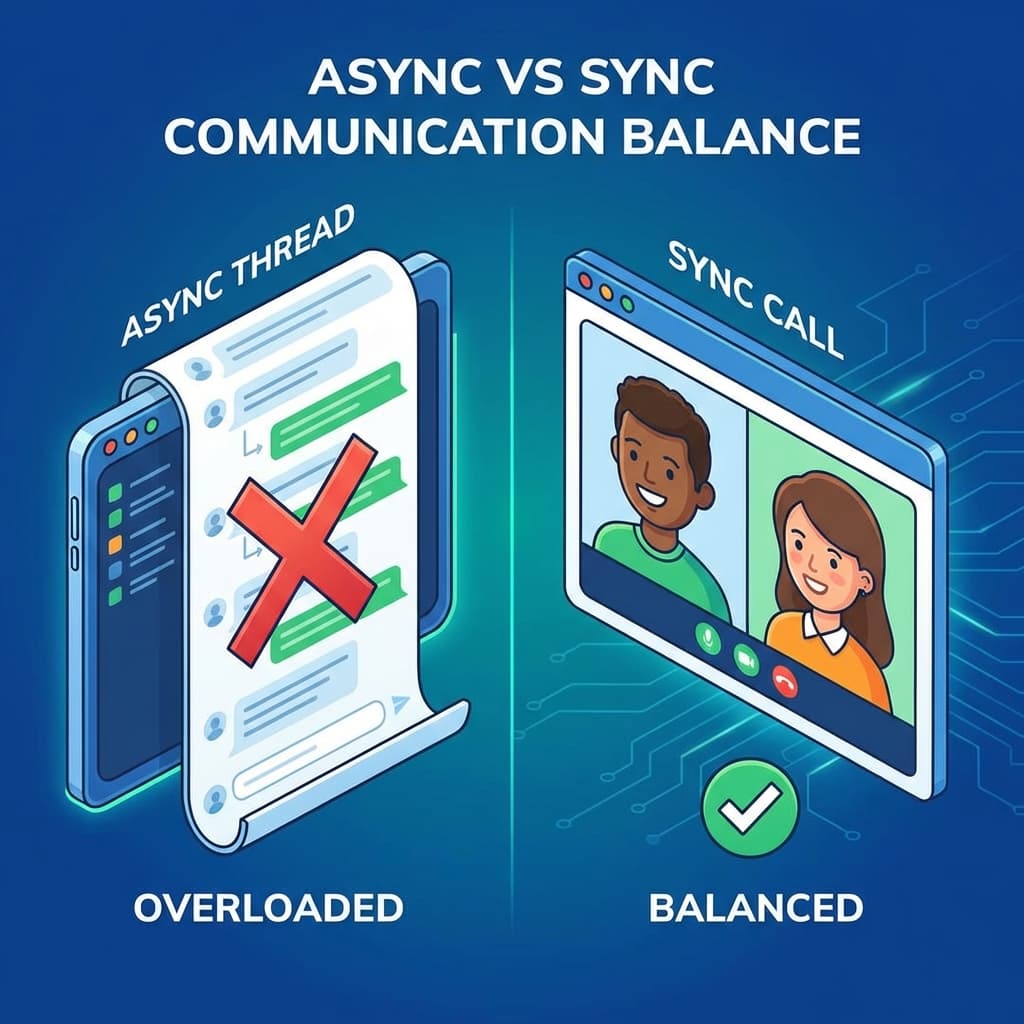 Why We Banned 'Async-First'. The Productivity Cult That Killed Our Culture.