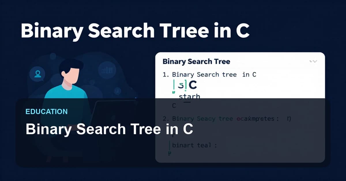 Binary Search Tree in C