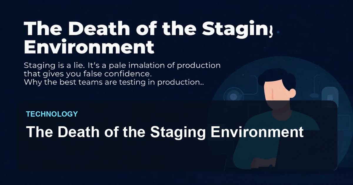 The Death of the Staging Environment