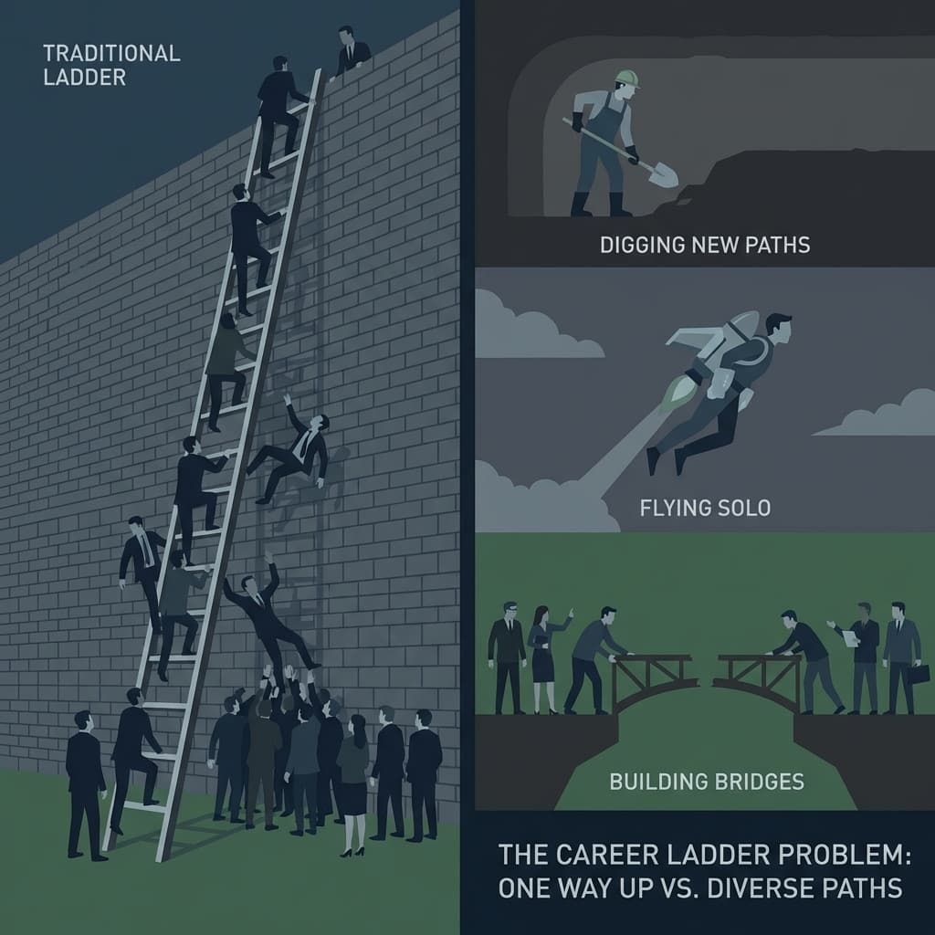 Why We Killed Career Ladders. Everyone Was Climbing the Same Wall.