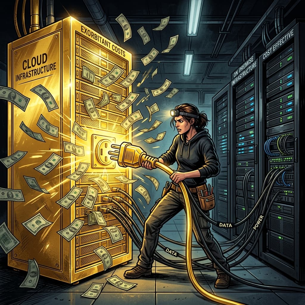 We Killed Our Cloud Migration—On-Premise Was Better (and 70% Cheaper)