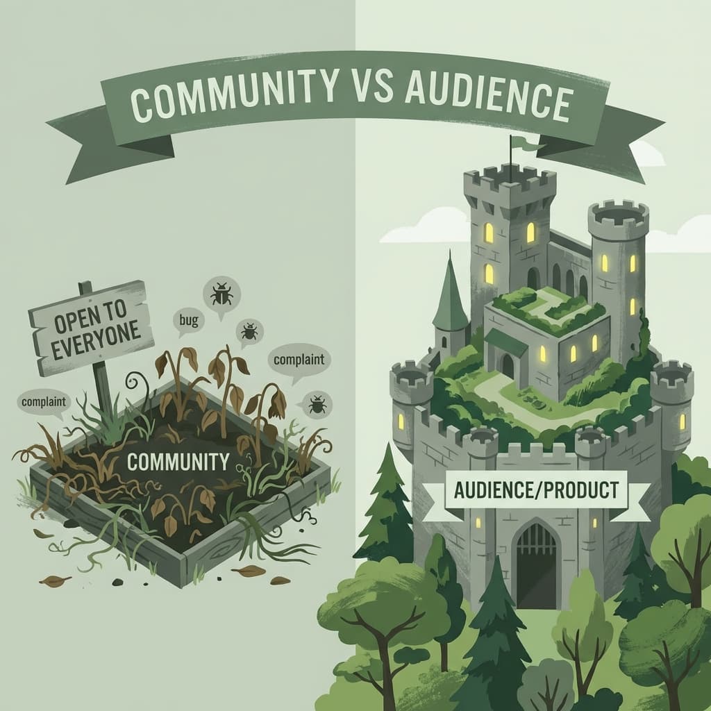 Community-Led Growth is a Money Pit. Build an Audience Instead.