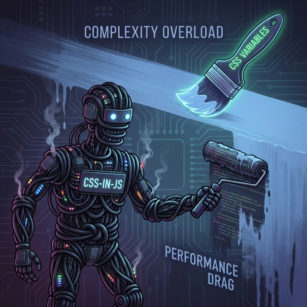 We Stopped Using CSS-in-JS—Standard CSS Variables Were Better