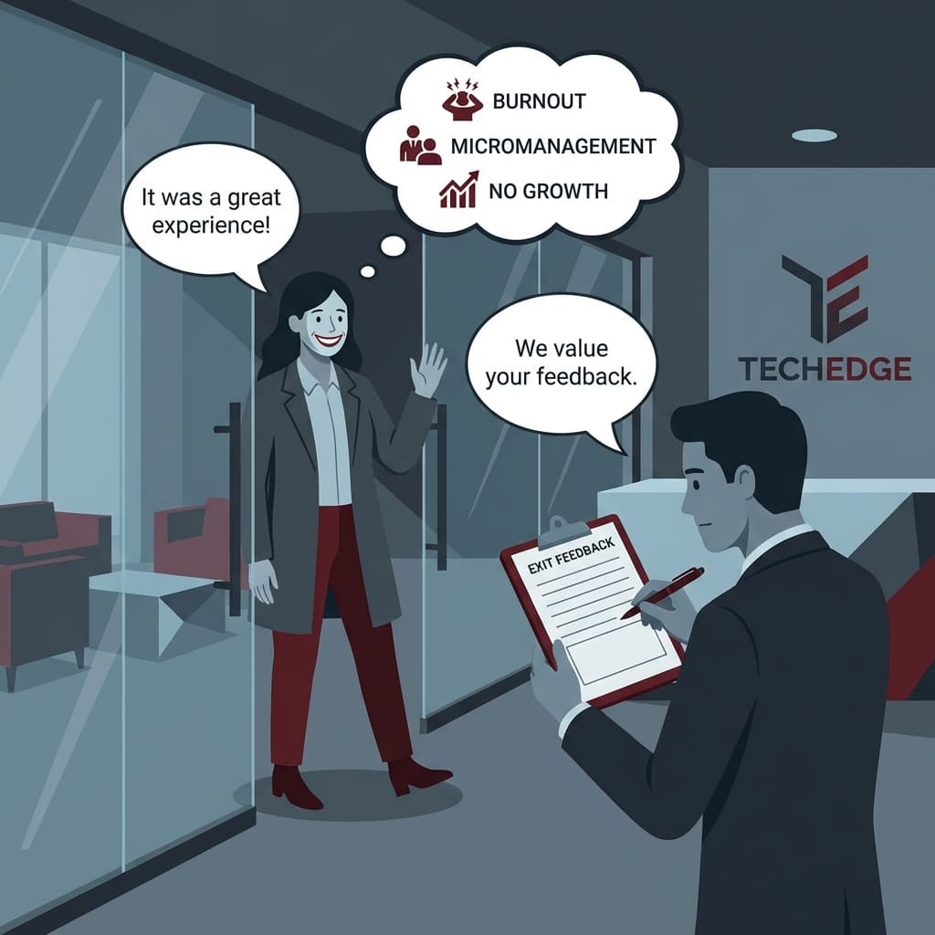 Why We Killed the 'Exit Interview'. The Fake Feedback Loop.