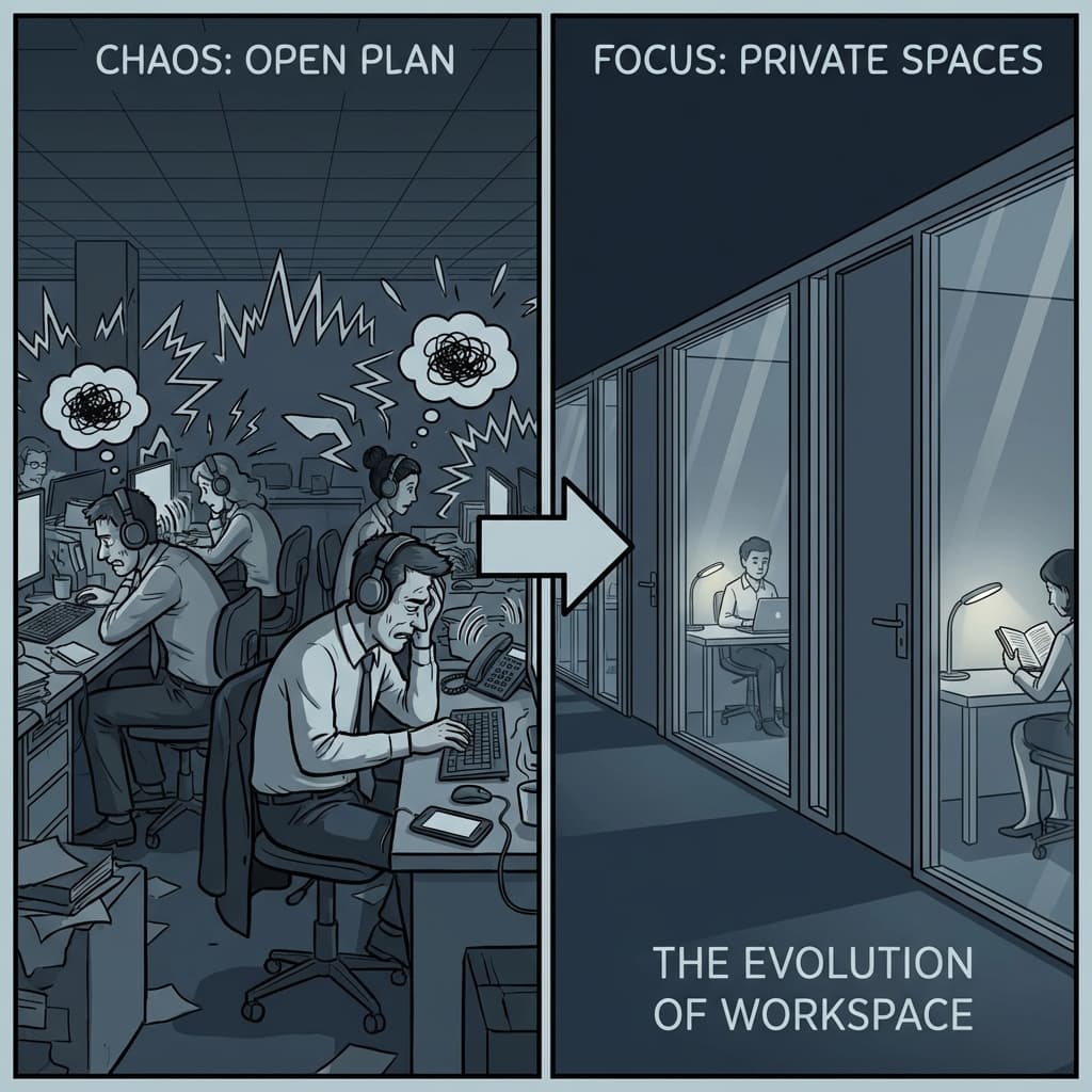 We Killed the Open Office—Focus and Productivity Returned