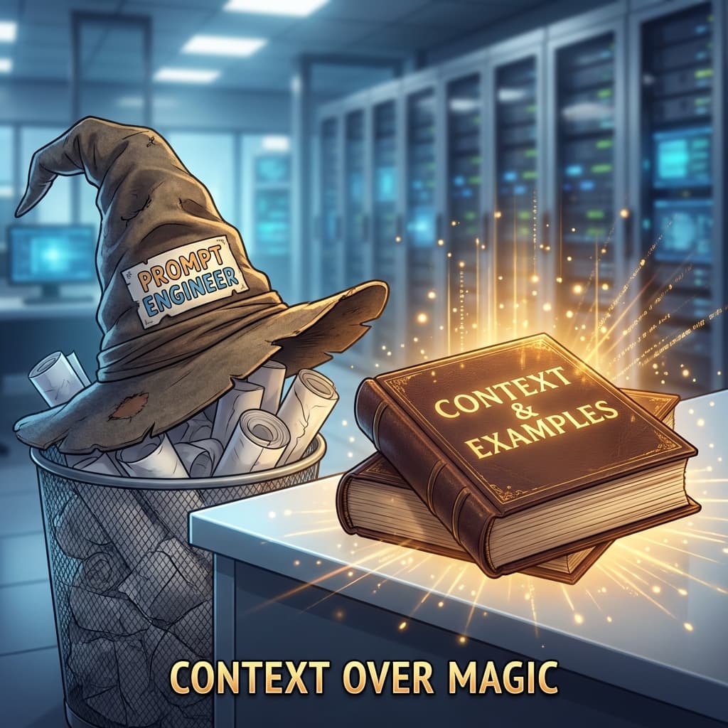 Why We Stopped Using 'Prompt Engineering'. The Context is King.