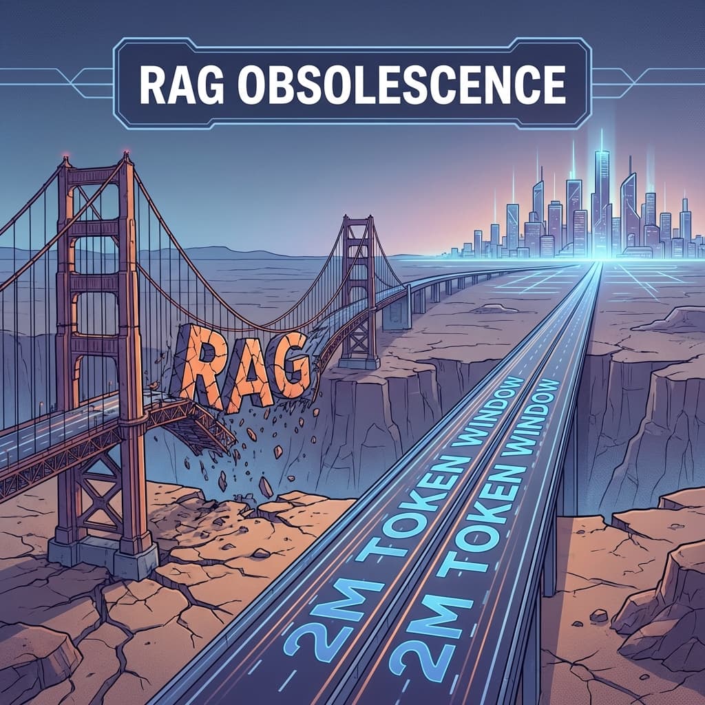 Why We Stopped Using RAG. The 2M Token Context Window Killed It.