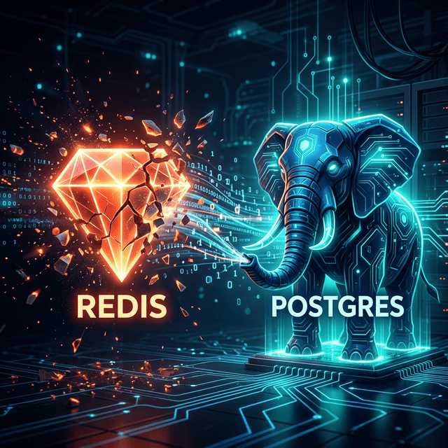 We Stopped Using Redis—Postgres Was Enough