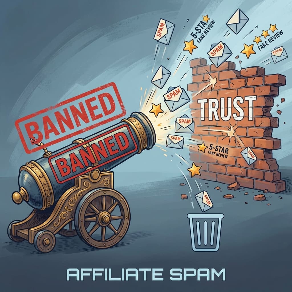 Why We Stopped Paying 'Referral Commissions'. The Spam Cannon.