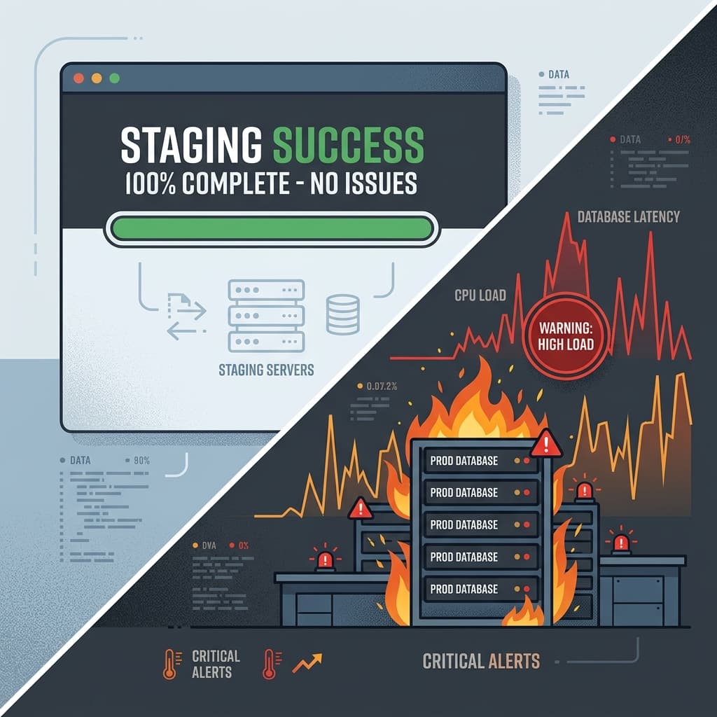AI Database Migrations: Why What Works on Staging Will Kill Your Production Database