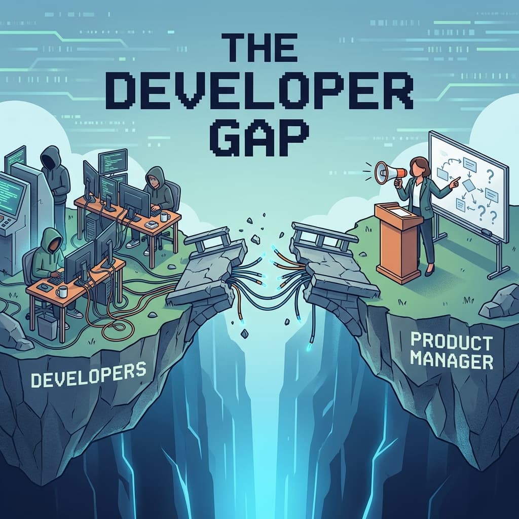 Why We Killed the 'Product Manager' Role for Internal Tools. The Developer Gap.
