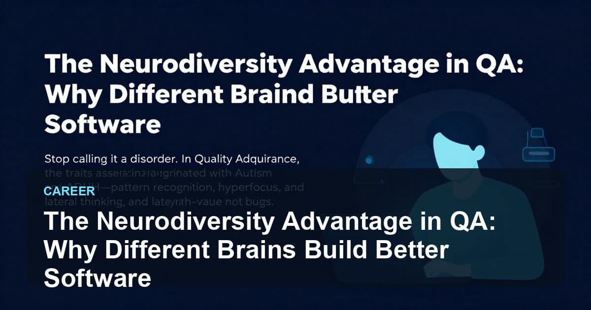 The Neurodiversity Advantage in QA: Why Different Brains Build Better Software